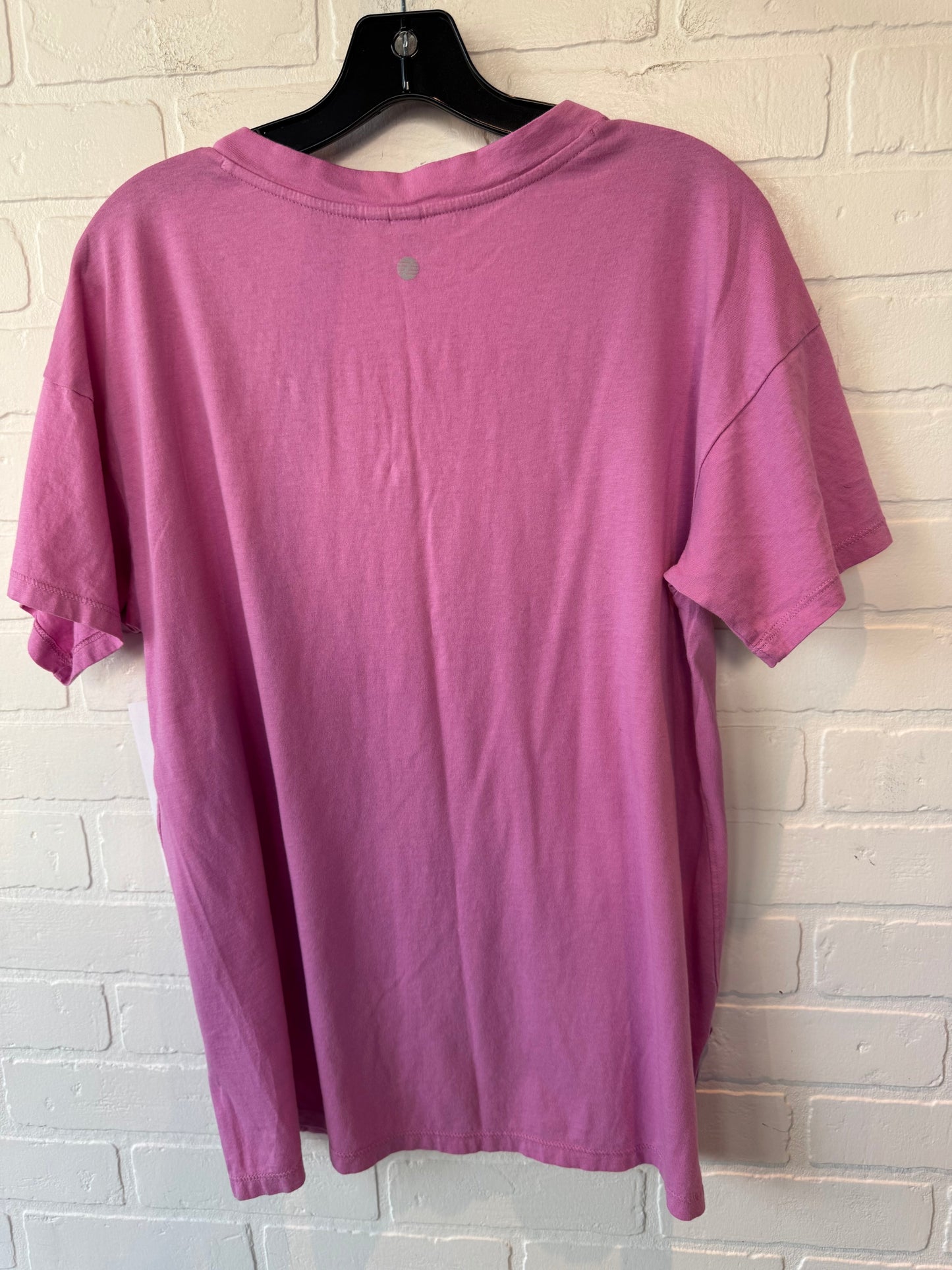 Athletic Top Short Sleeve By Zella In Pink, Size: Xs