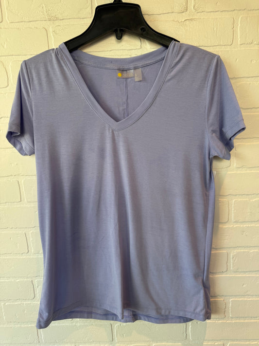 Athletic Top Short Sleeve By Zella In Purple, Size: S