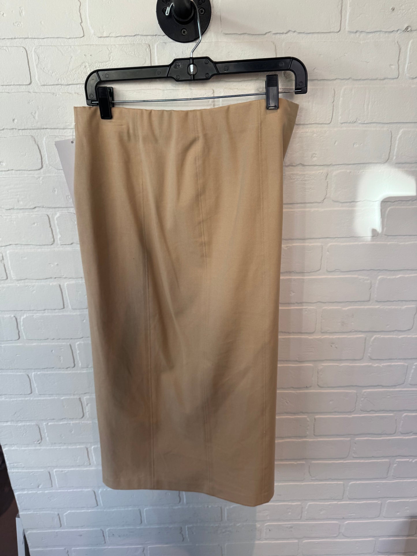 Skirt Midi By Alfani In Tan, Size: 8