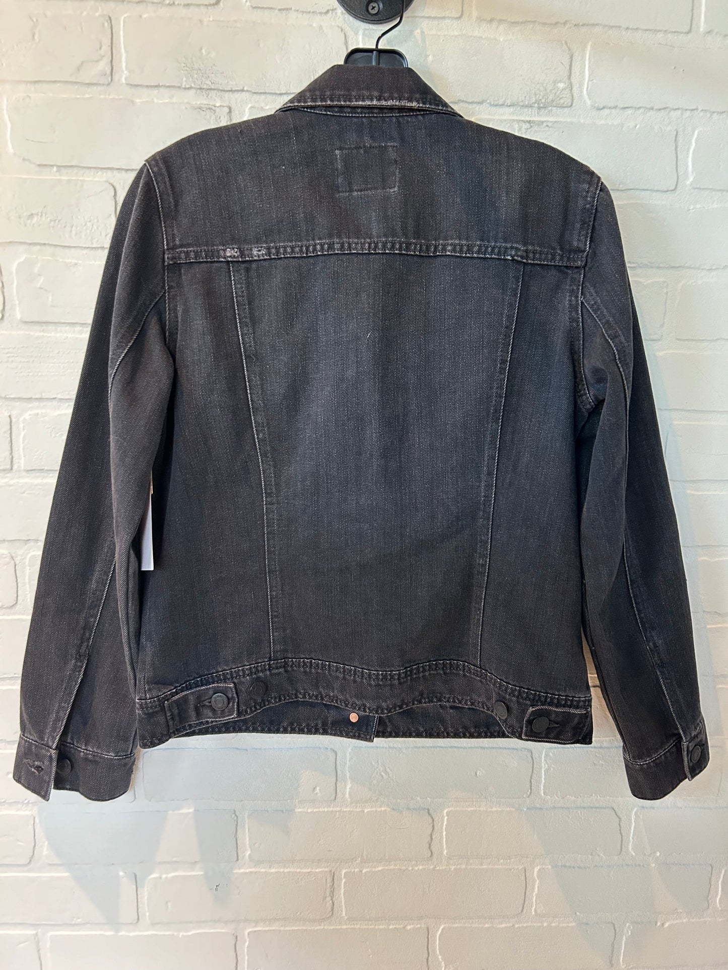 Jacket Denim By Old Navy In Grey, Size: M