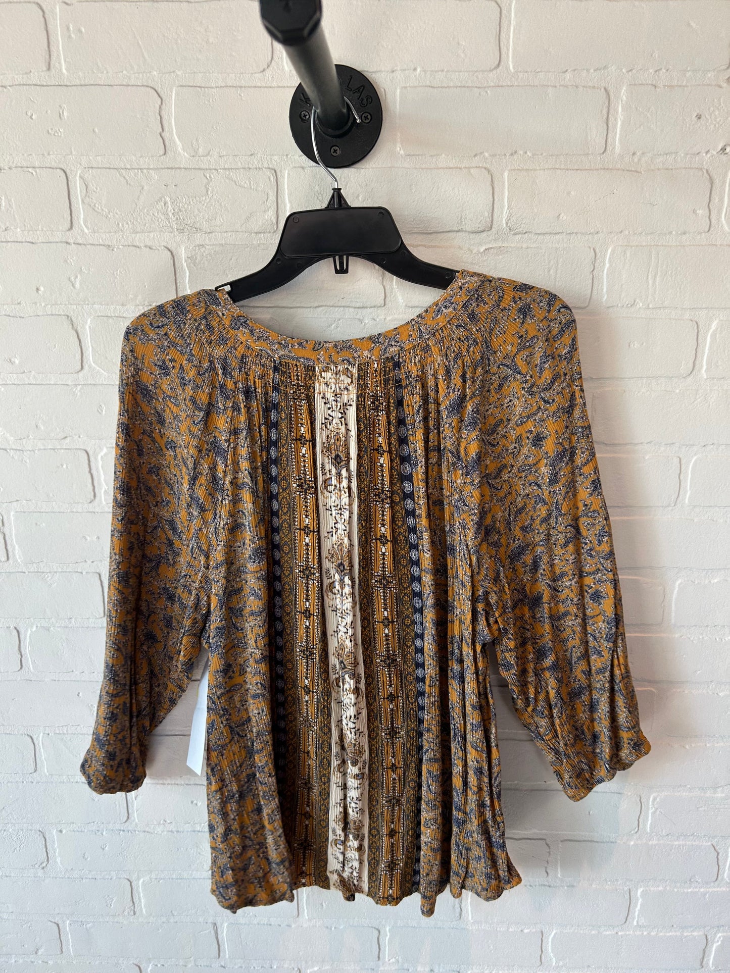 Top Long Sleeve By Clothes Mentor In Animal Print, Size: 2x