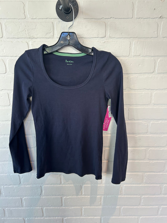 Top Long Sleeve Basic By Boden In Blue, Size: Xs