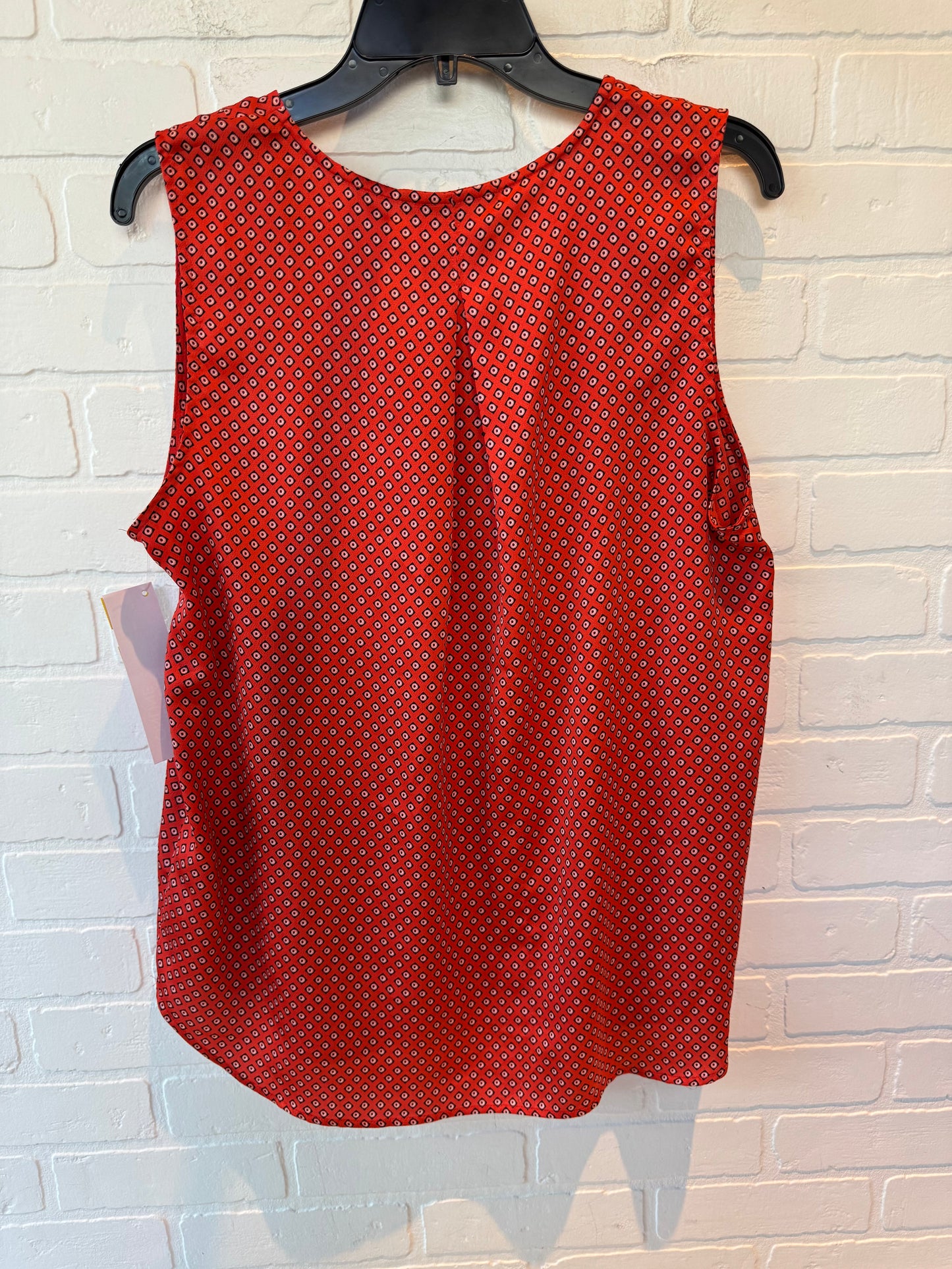 Top Sleeveless By Banana Republic In Orange, Size: L