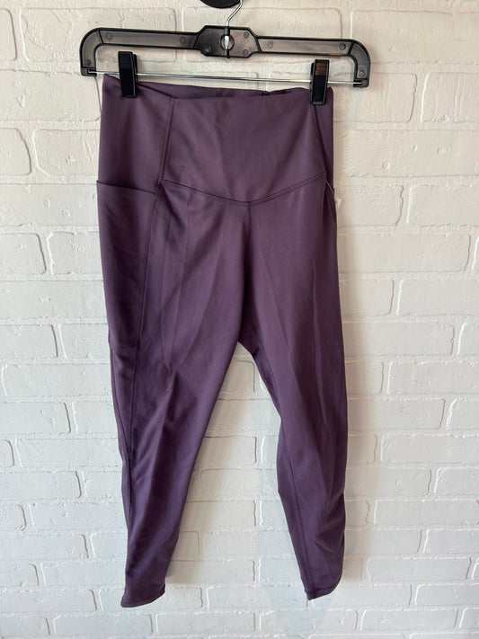 Athletic Leggings By Danskin In Purple, Size: 4