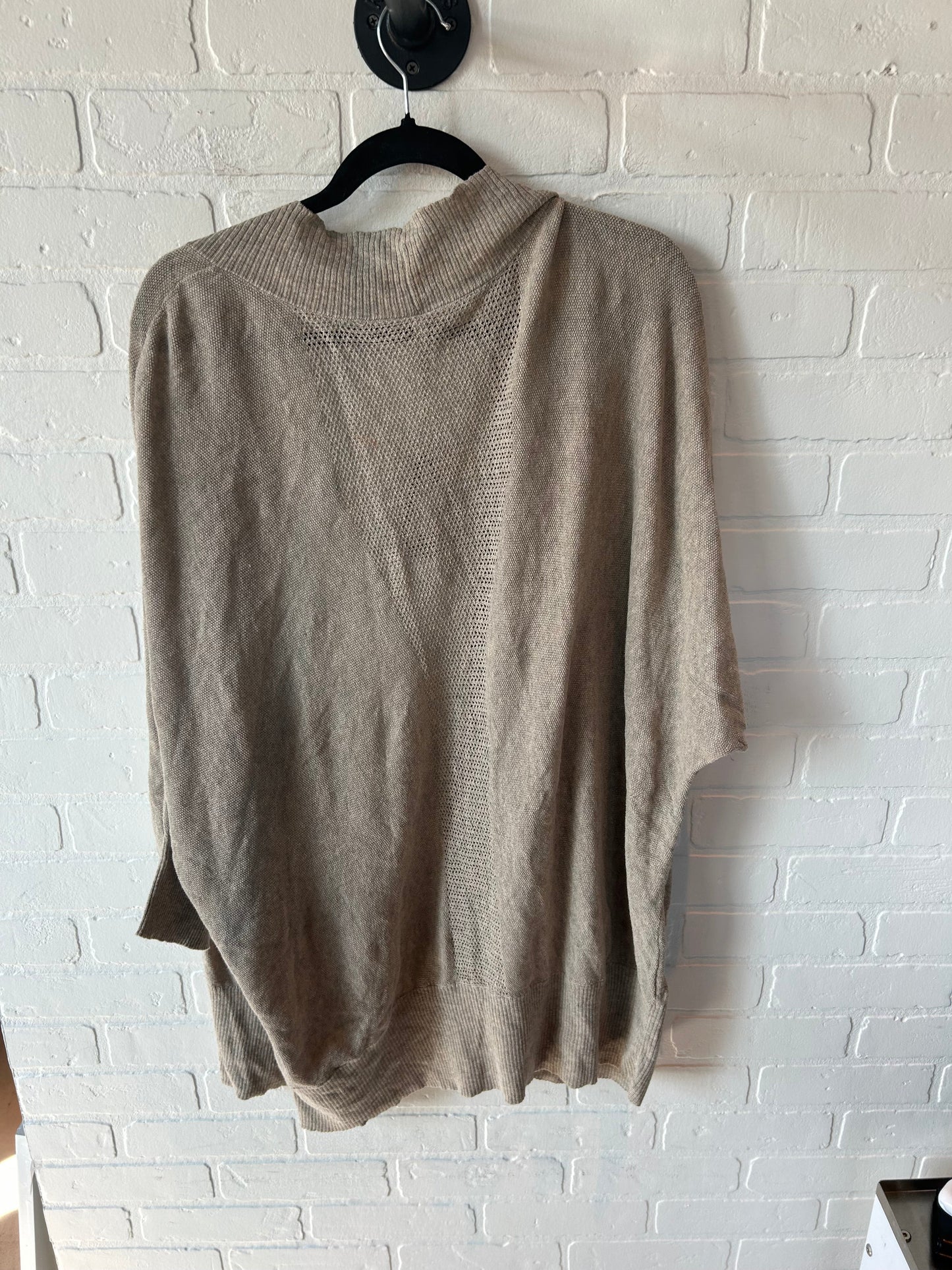 Sweater Cardigan By Leo And Nicole In Tan, Size: 1x