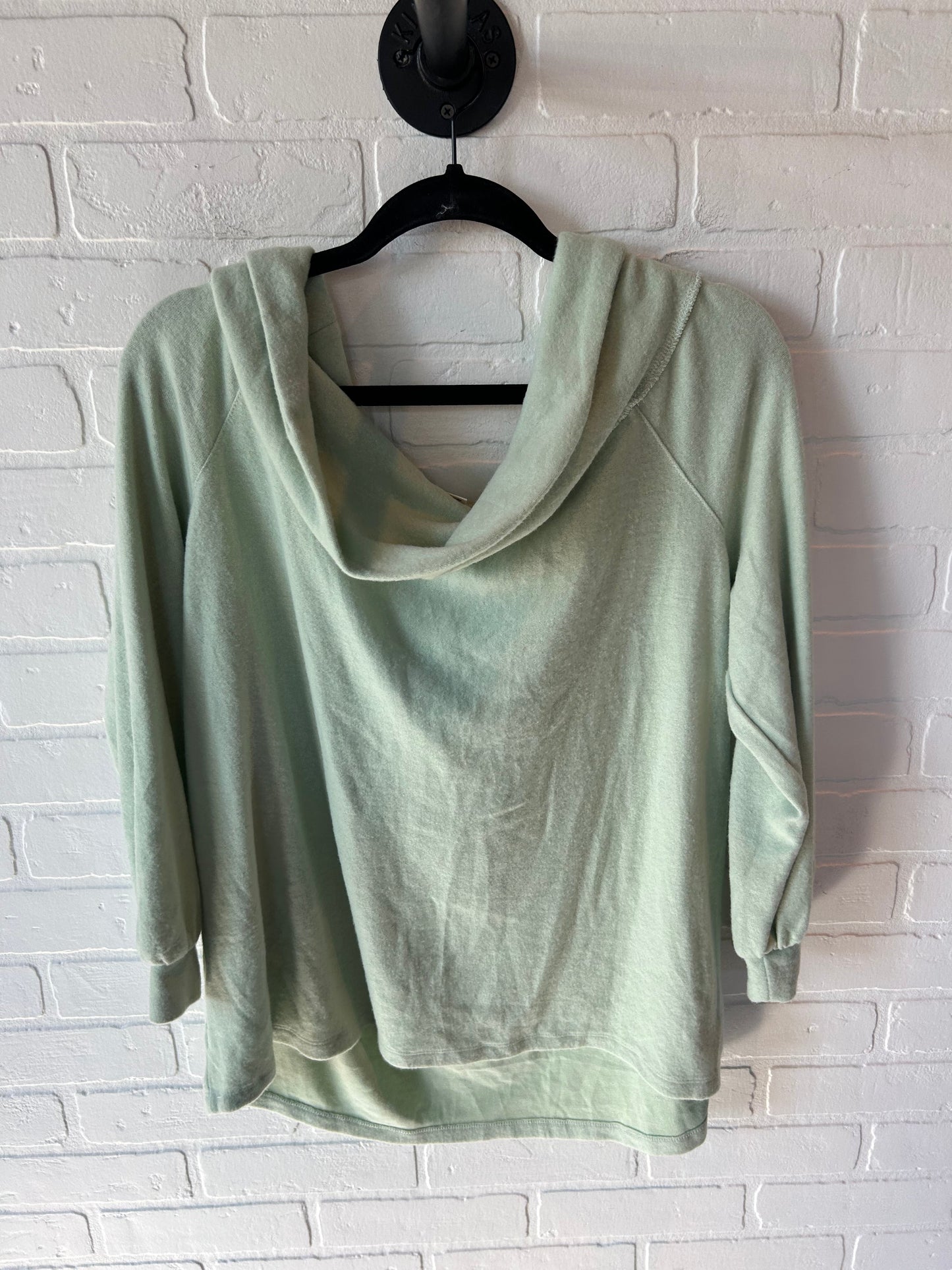 Top Long Sleeve By Ana In Green, Size: Osfm