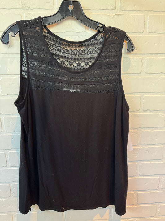 Top Sleeveless By White House Black Market In Black, Size: L