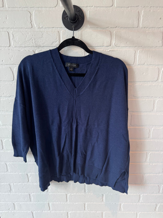 Sweater By Ann Taylor In Blue, Size: M