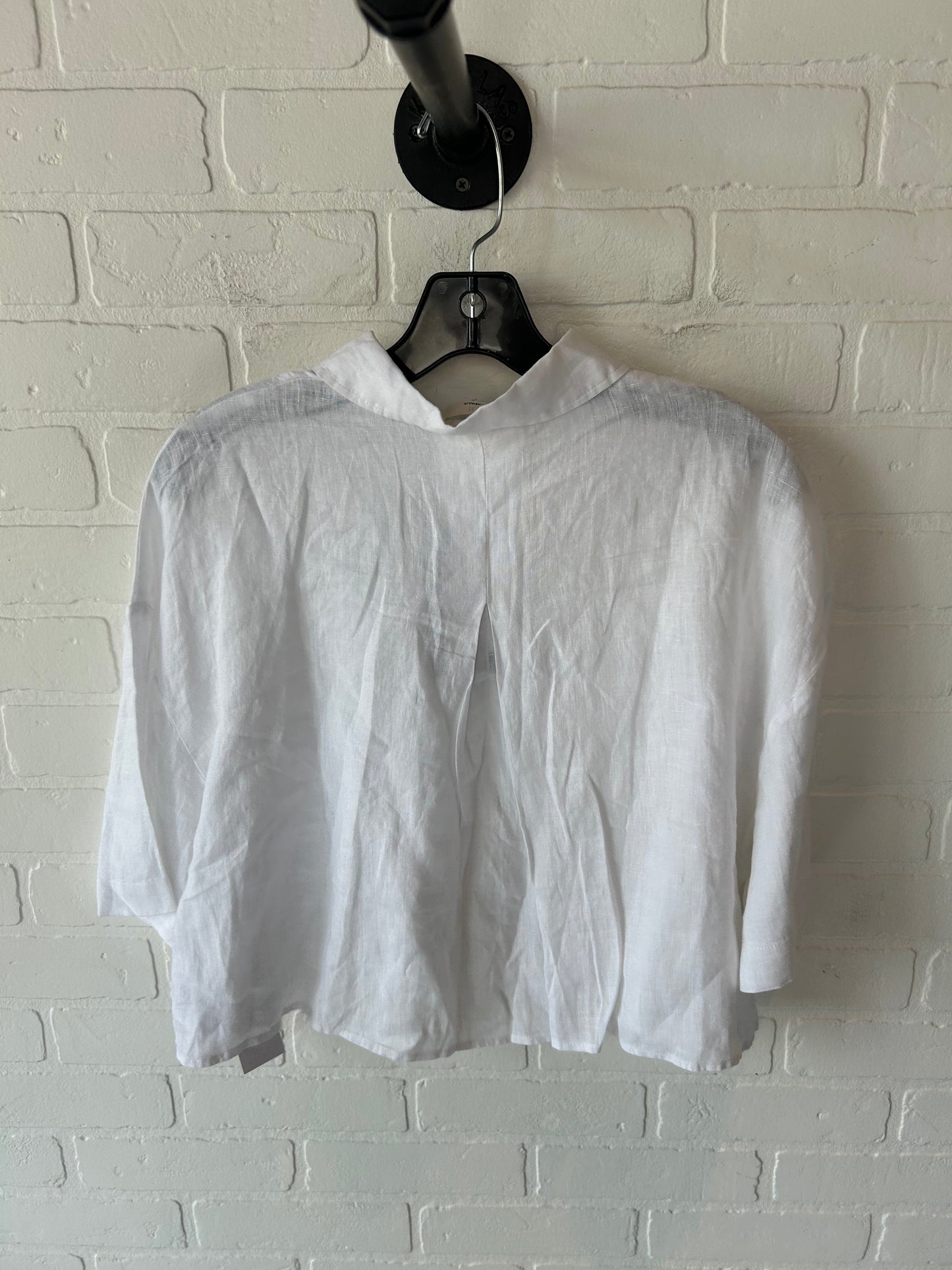 Top Short Sleeve By H&m In White, Size: S