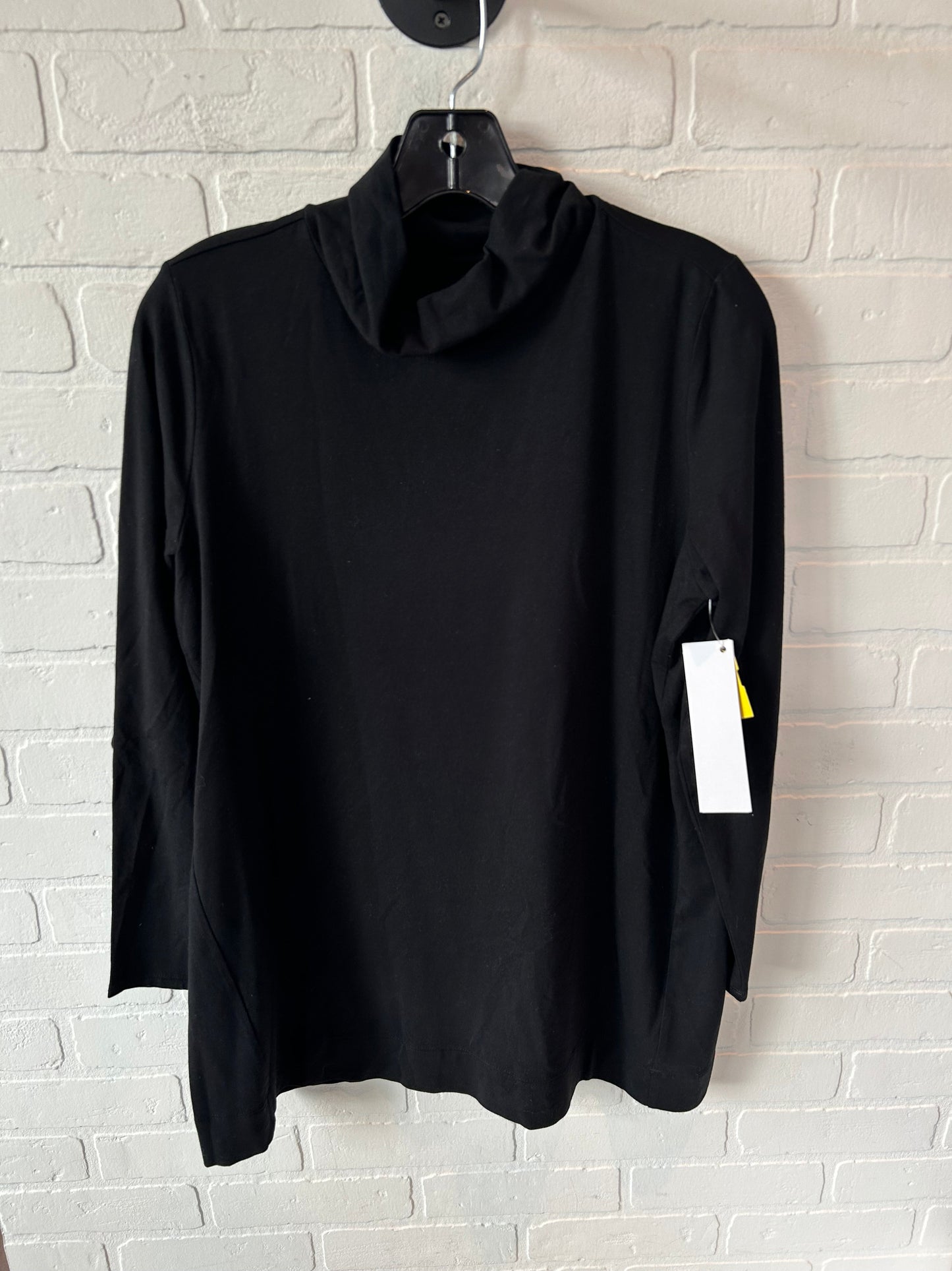 Top Long Sleeve By J. Jill In Black, Size: Mp