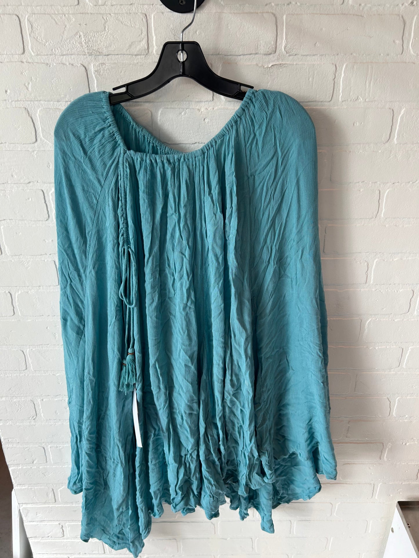 Top Short Sleeve By Free People In Blue, Size: M