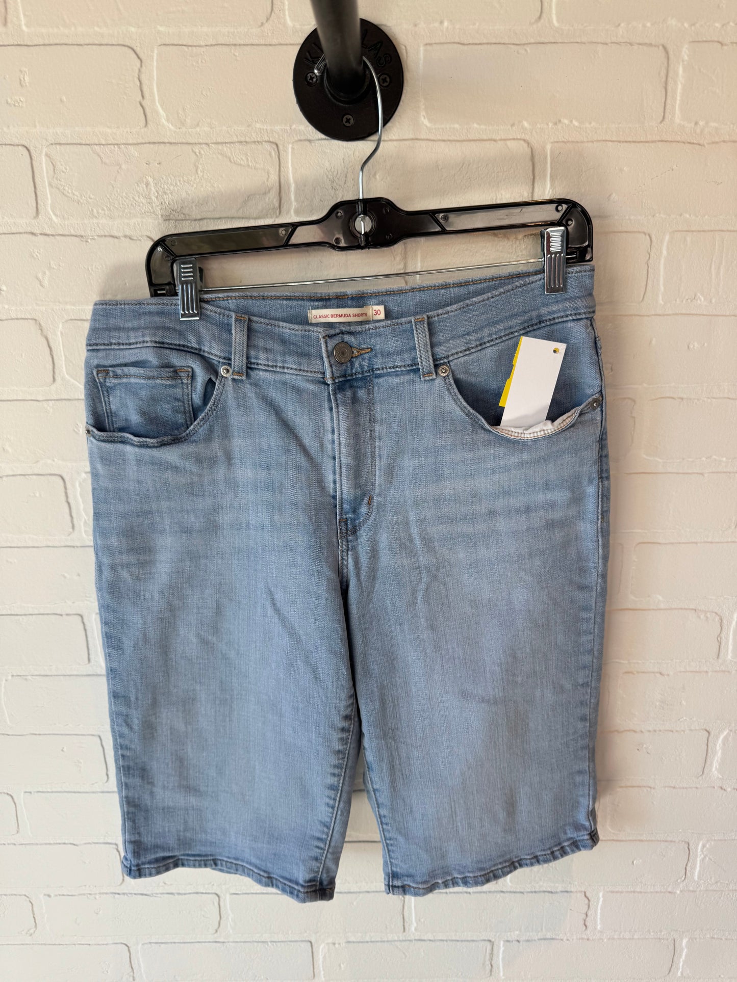 Shorts By Levis In Blue Denim, Size: 10