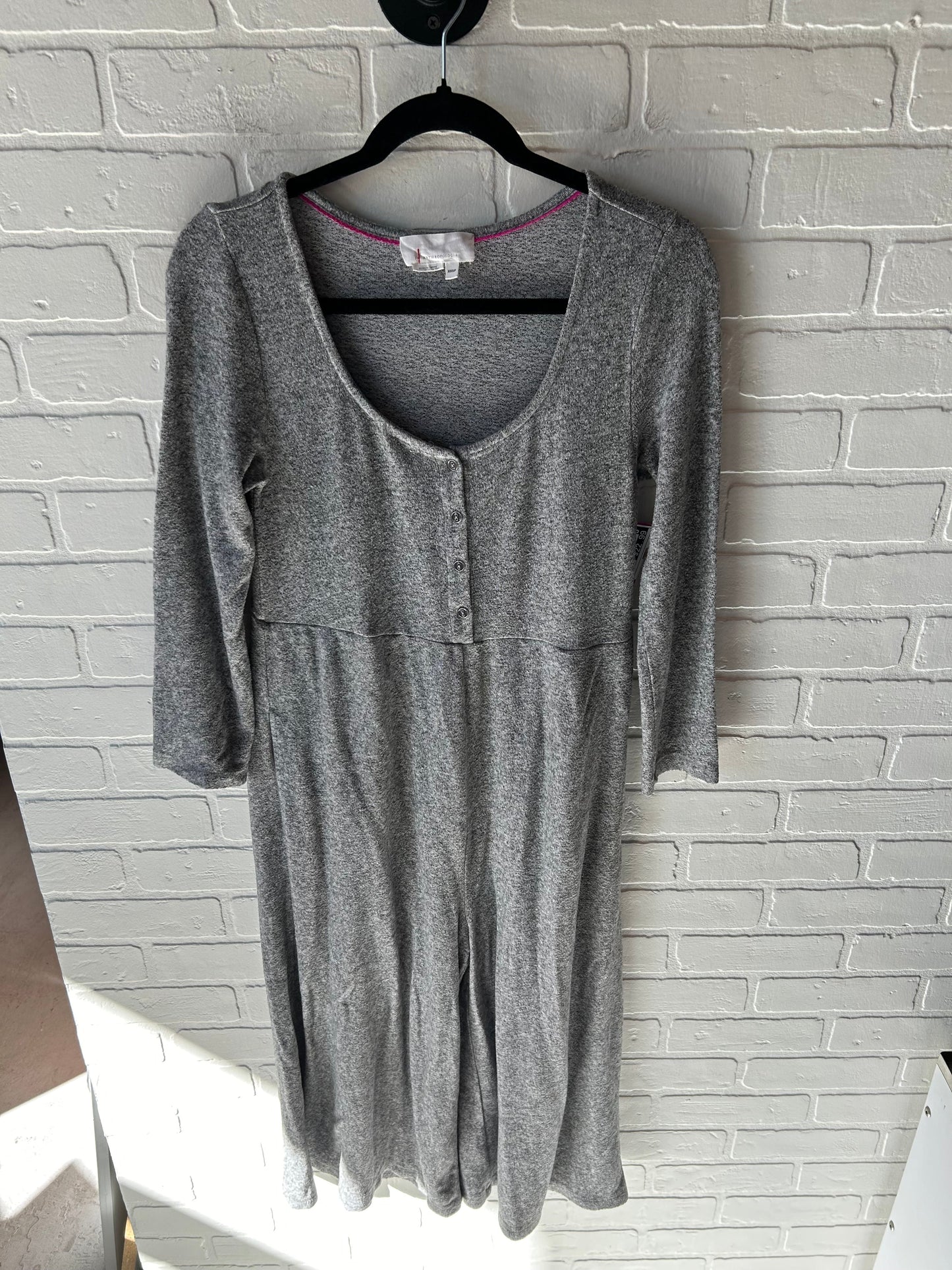 Jumpsuit By Anthropologie In Grey, Size: Xxs