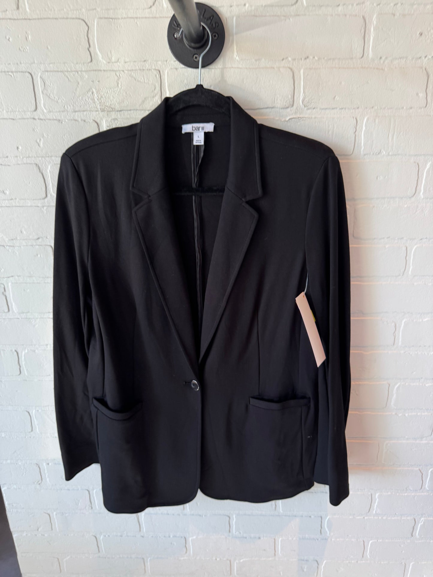 Blazer By Bar Iii In Black, Size: L