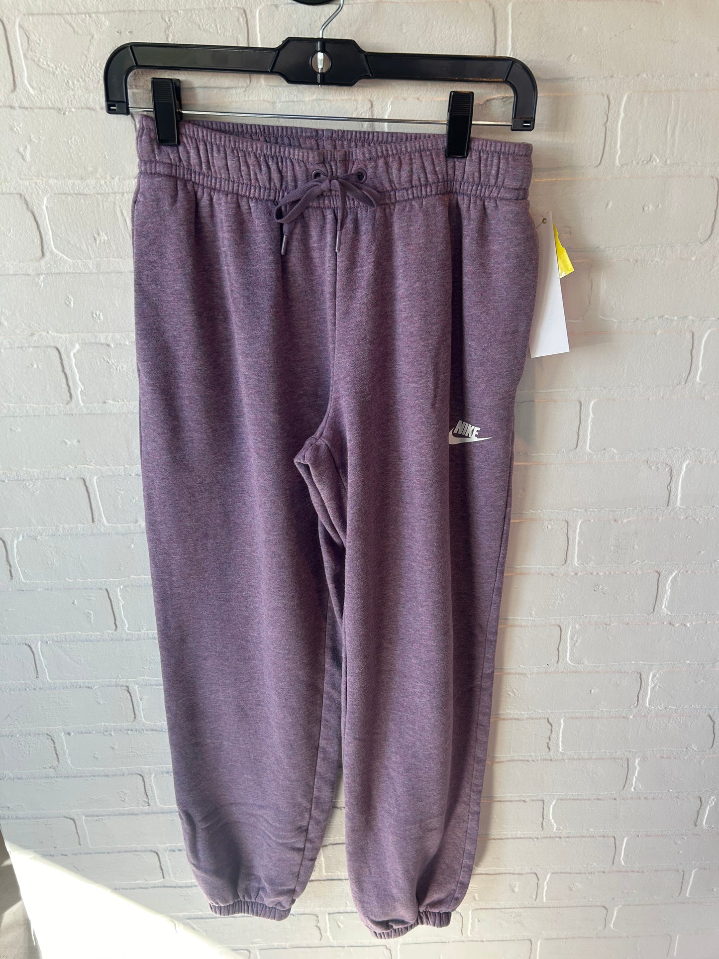 Athletic Pants By Nike Apparel In Purple, Size: 0