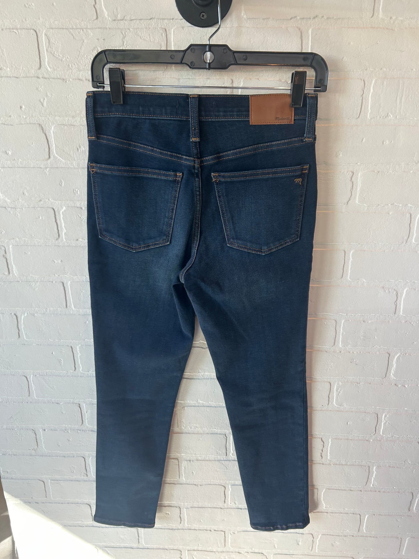 Jeans Skinny By Madewell In Blue Denim, Size: 2