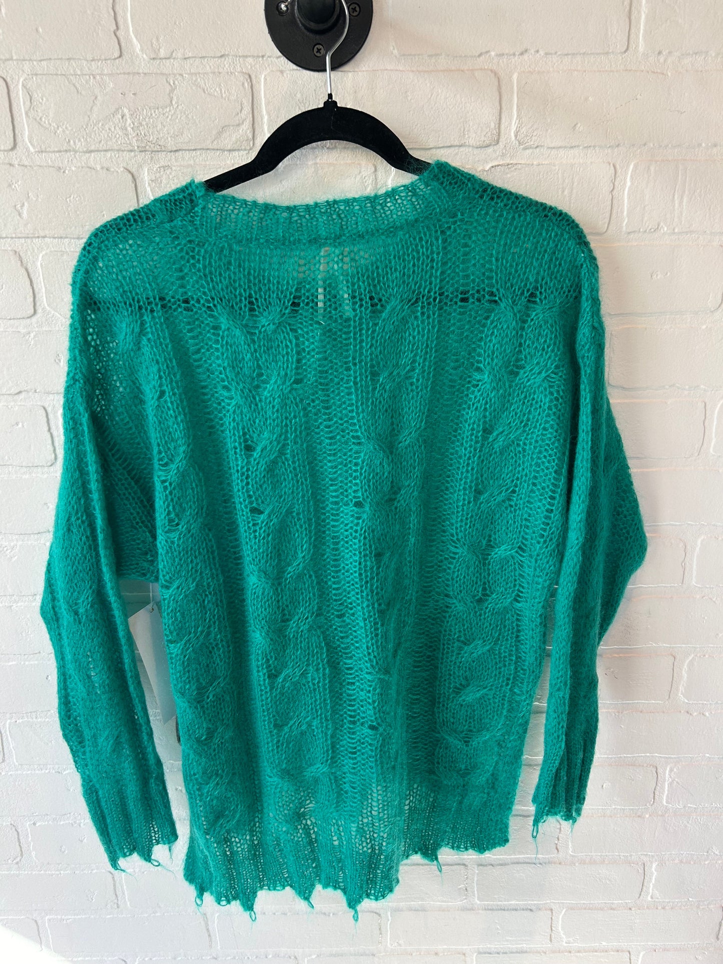 Sweater By Anthropologie In Green, Size: Xs