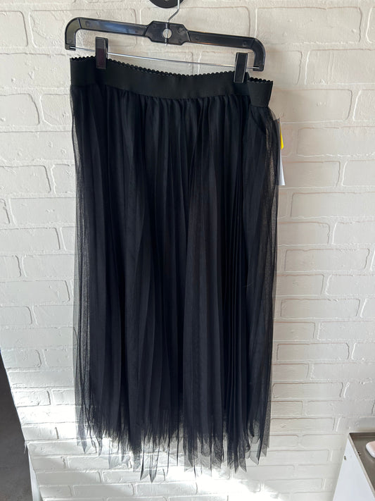 Skirt Maxi By Clothes Mentor In Black, Size: 14