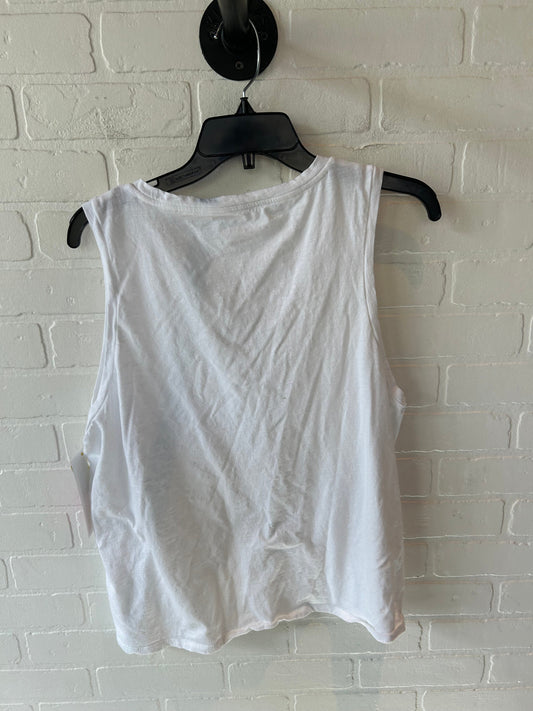 Top Sleeveless Basic By J. Crew In White, Size: Xl