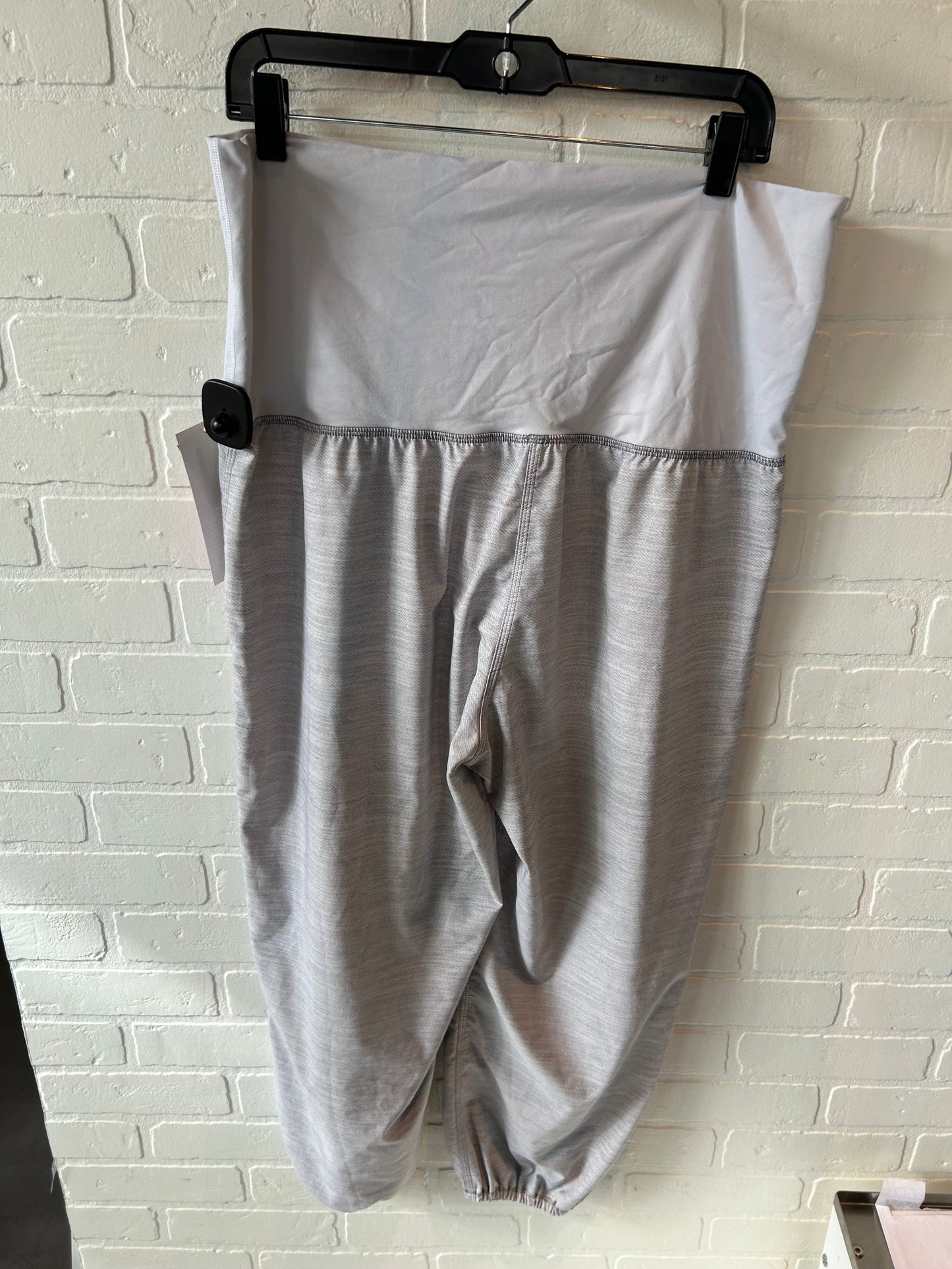 Athletic Pants By Lululemon In Grey, Size: 12