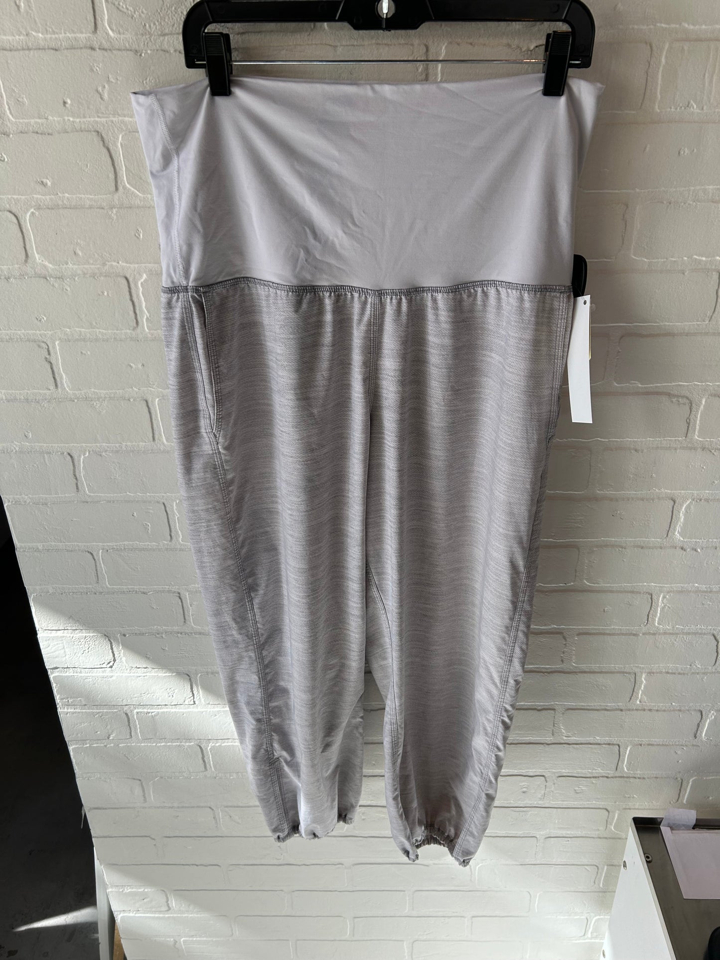 Athletic Pants By Lululemon In Grey, Size: 12