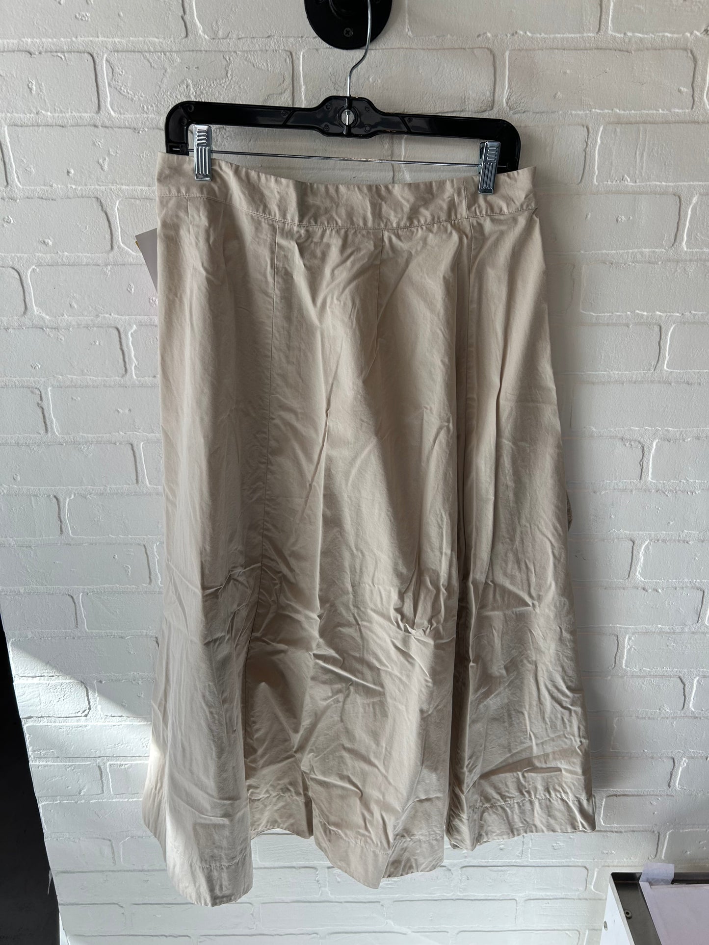 Skirt Midi By Zara In Tan, Size: 12