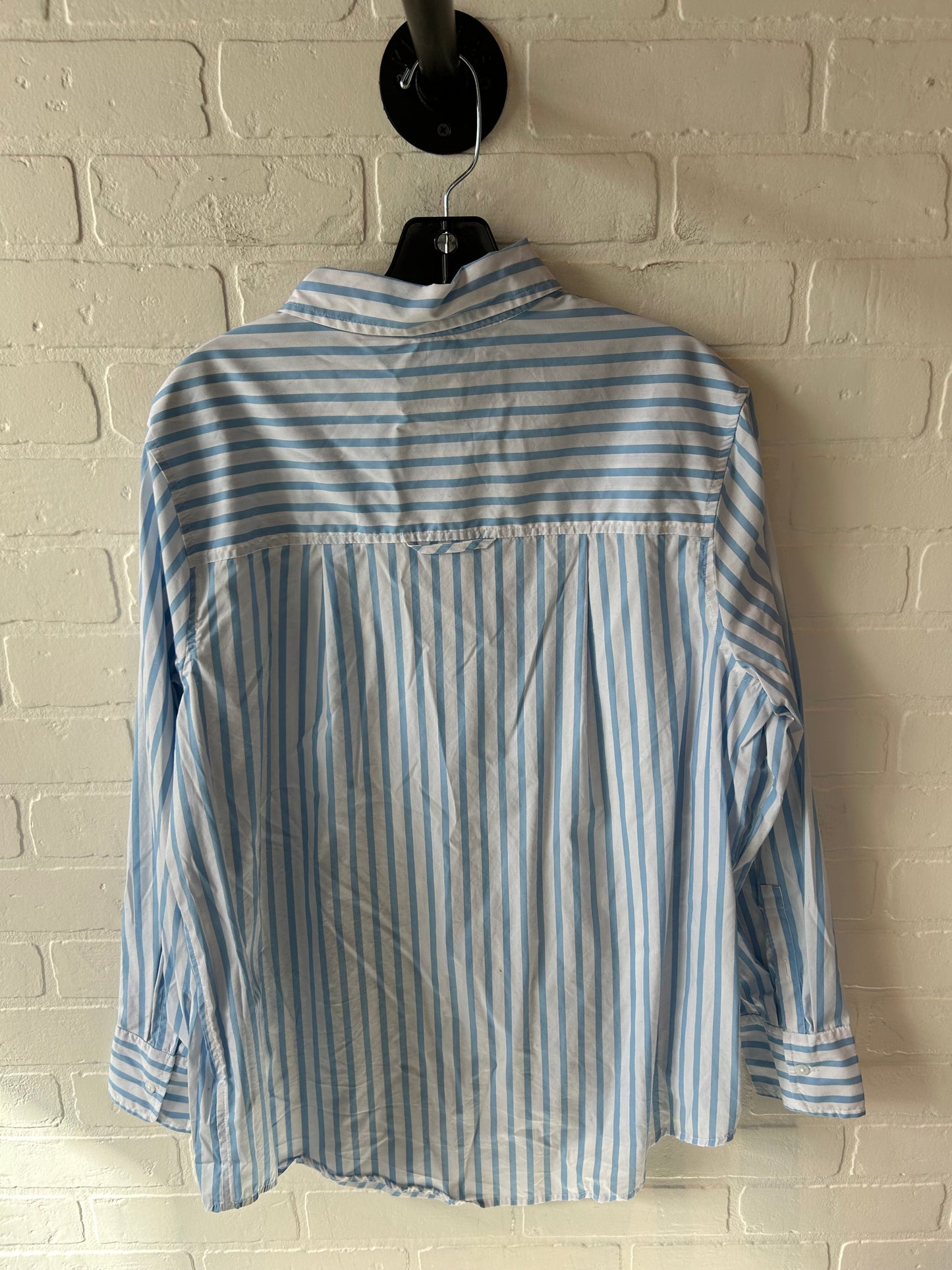 Top Long Sleeve By A New Day In Blue, Size: L