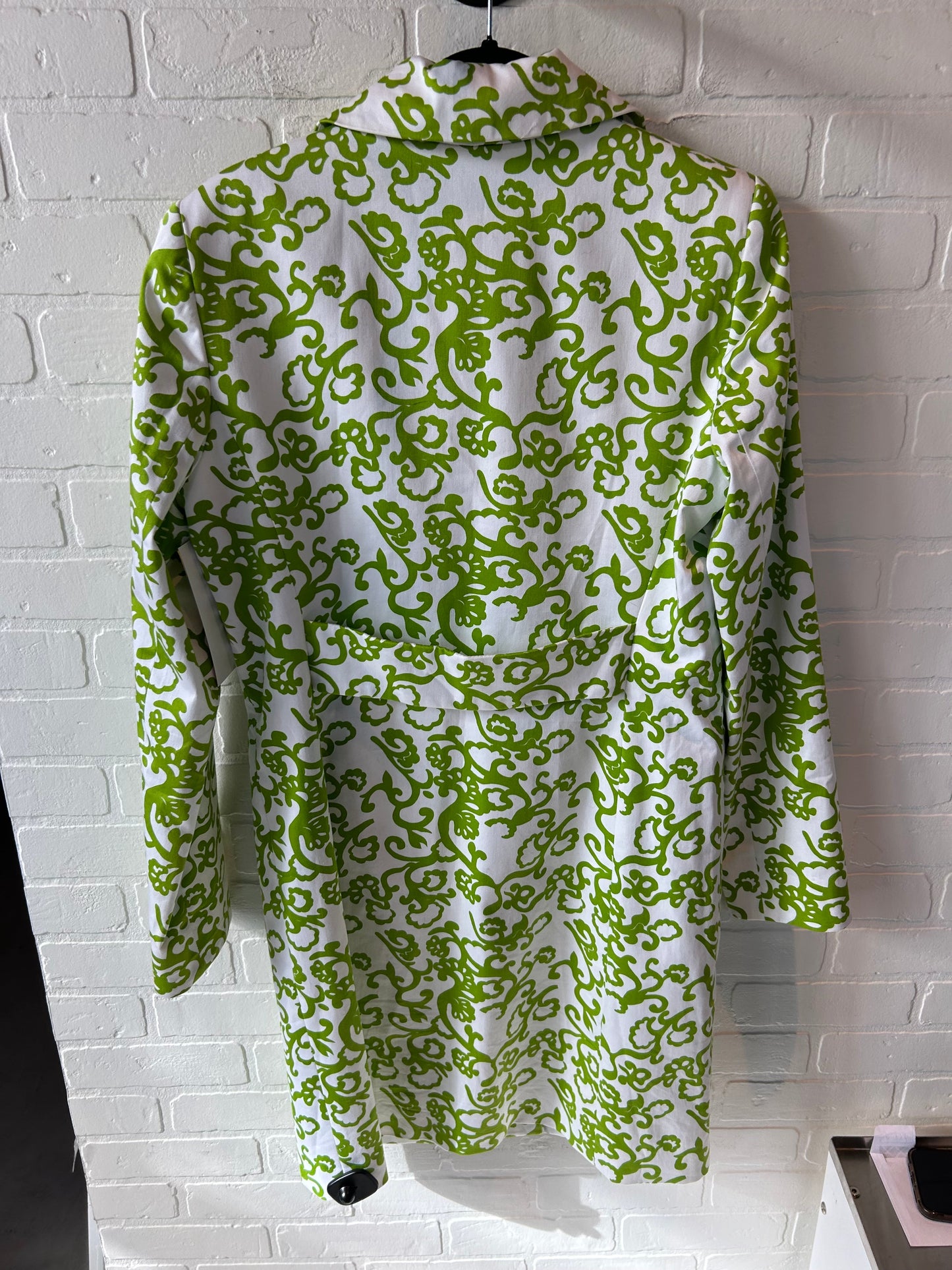 Coat Other By Cmc In Green & White, Size: L