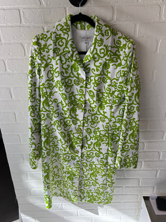 Coat Other By Cmc In Green & White, Size: L