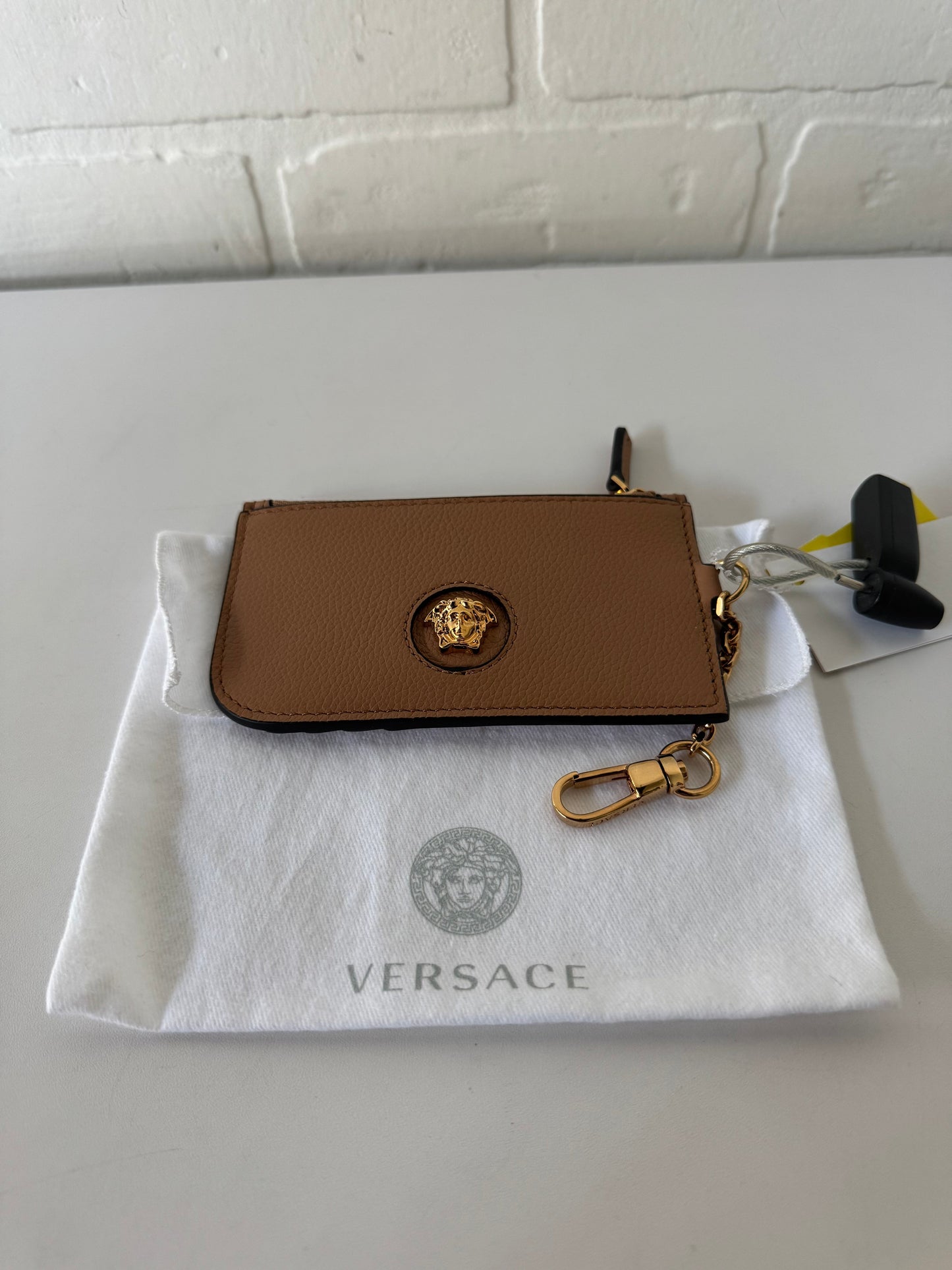 Wallet Luxury Designer By Versace, Size: Small