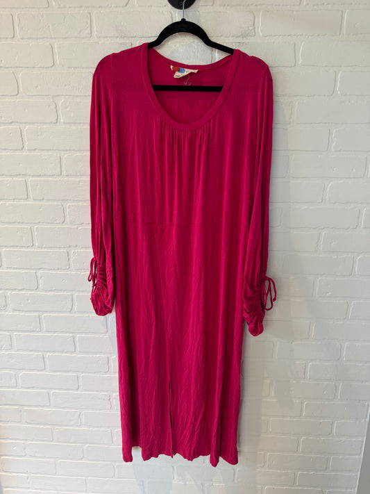 Dress Casual Midi By Free People In Pink, Size: S