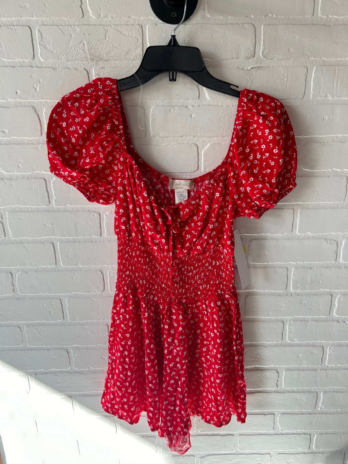 Romper By Altard State In Red & White, Size: S