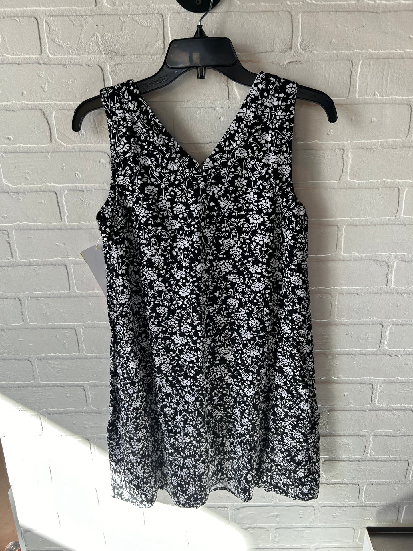 Dress Casual Short By Loft In Black & White, Size: Xs