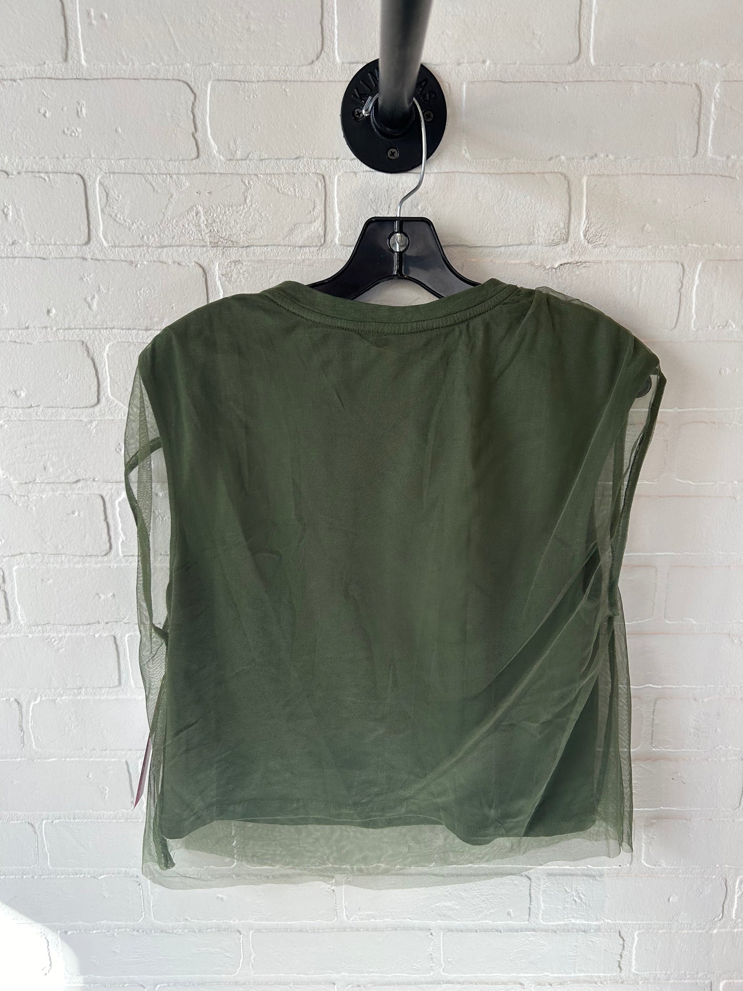 Top Sleeveless By Pilcro In Green, Size: Xs