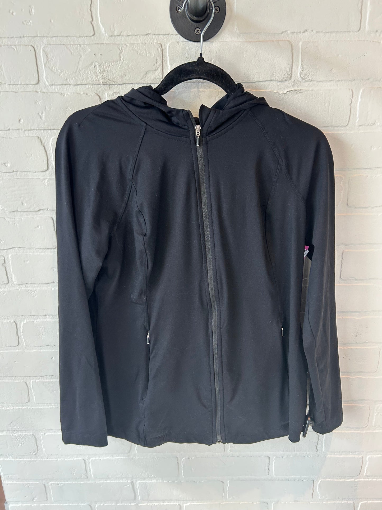 Athletic Jacket By J. Jill In Black, Size: S