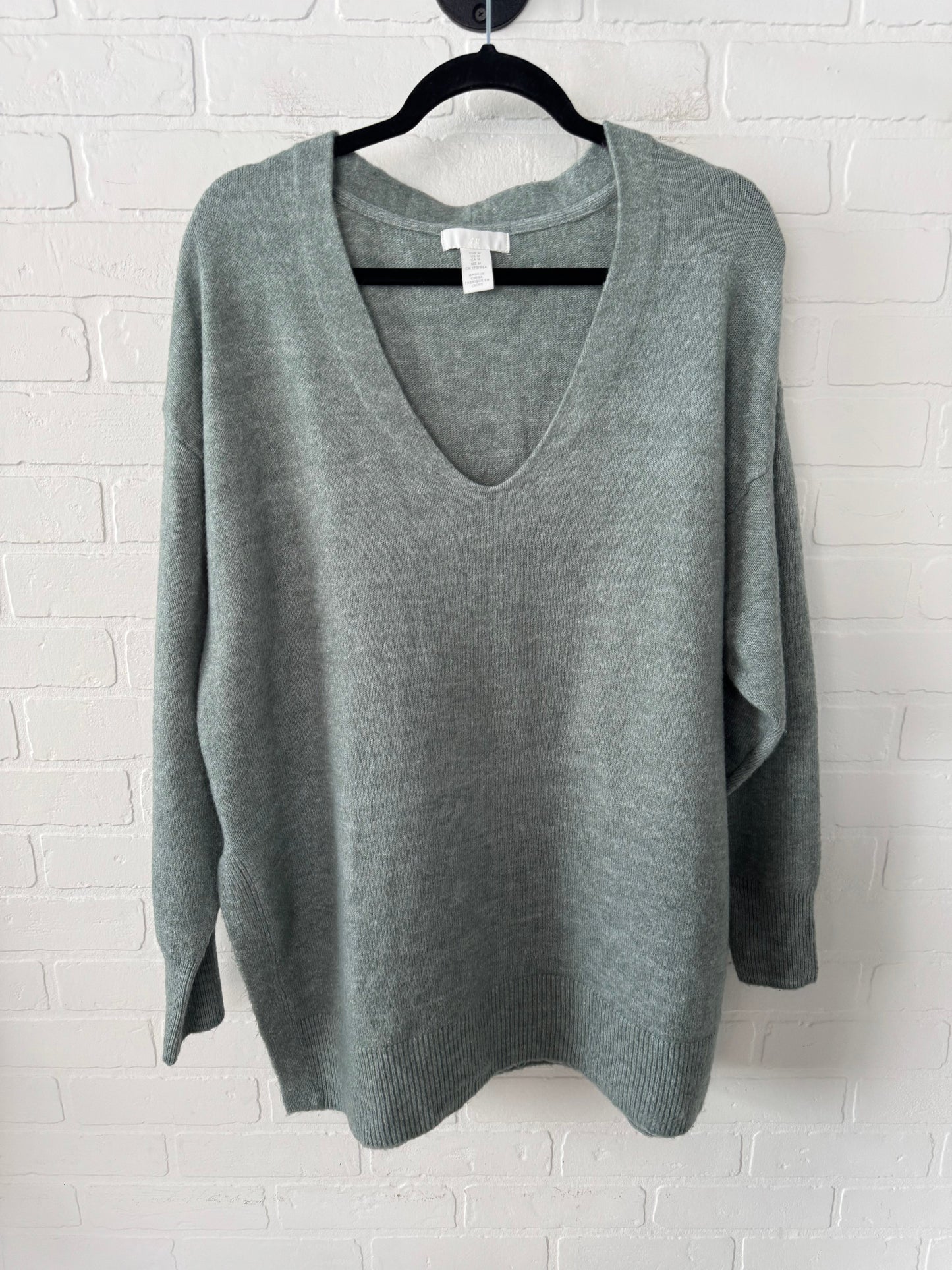 Sweater By H&m In Green, Size: M