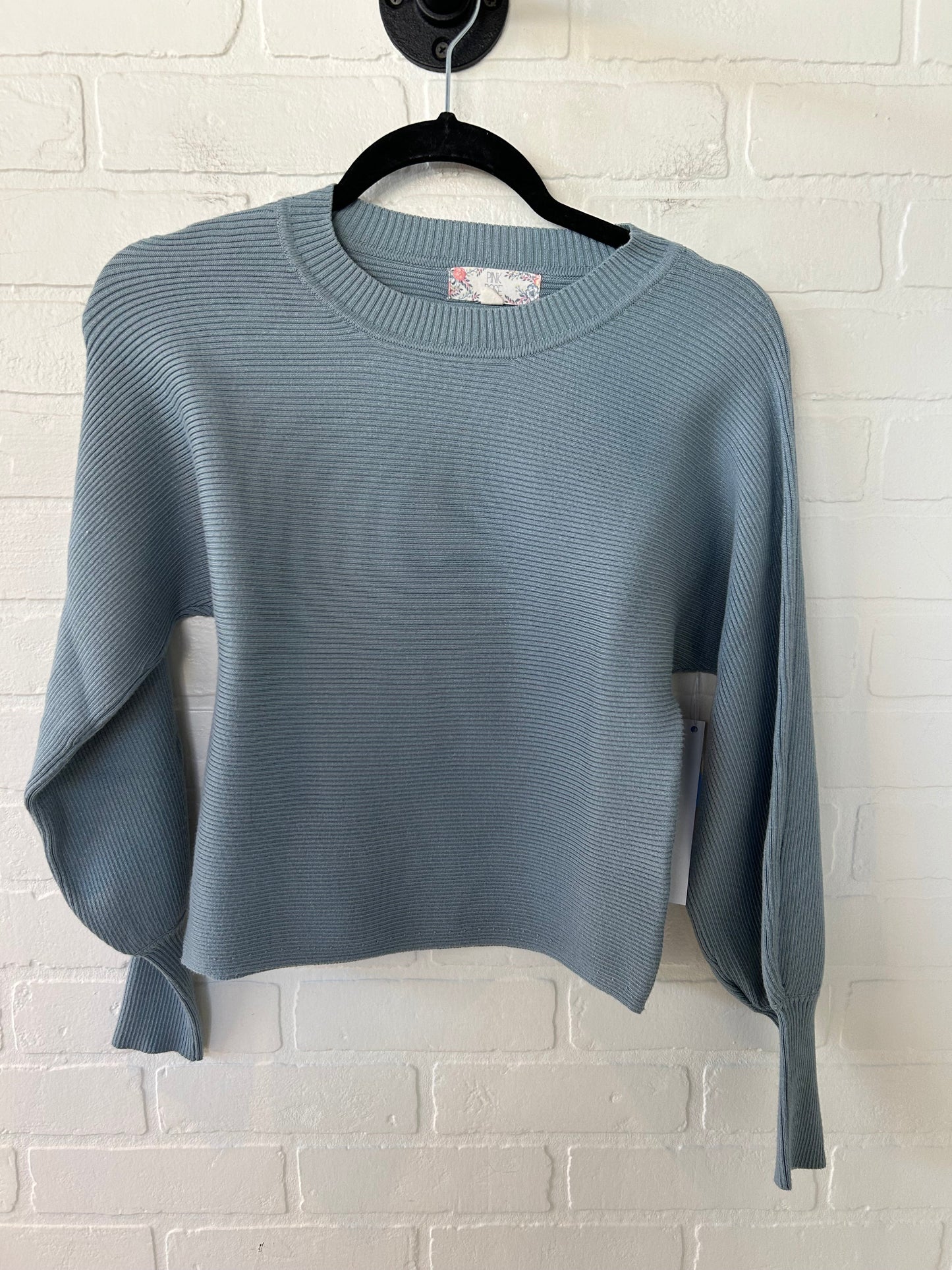 Sweater By Pink Rose In Blue, Size: Xs