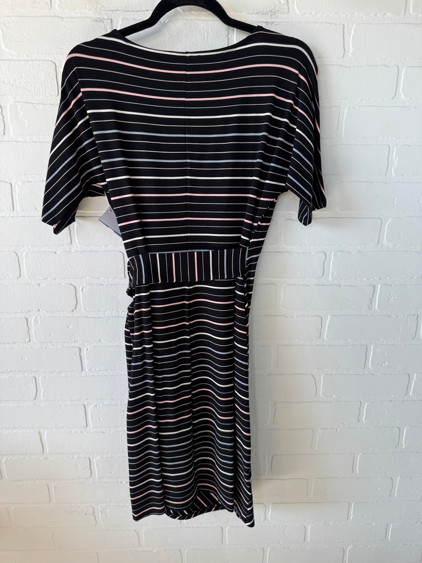 Dress Casual Midi By Ann Taylor In Black, Size: S