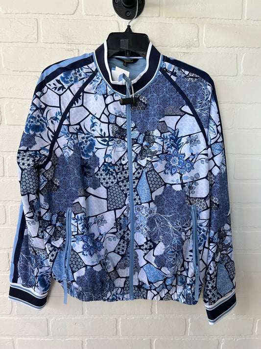 Jacket Other By Johnny Was In Blue & White, Size: M