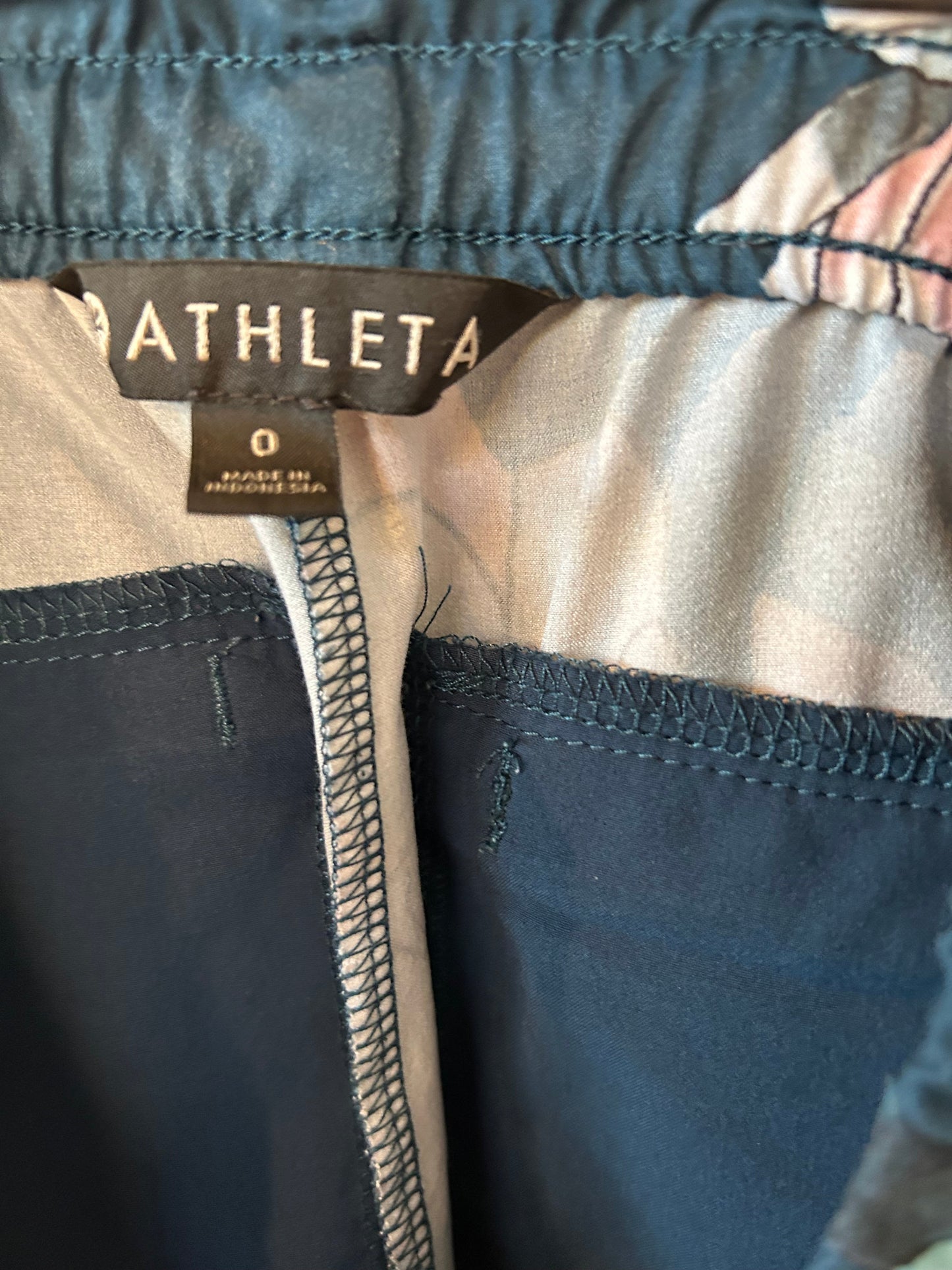 Athletic Shorts By Athleta In Blue, Size: 0