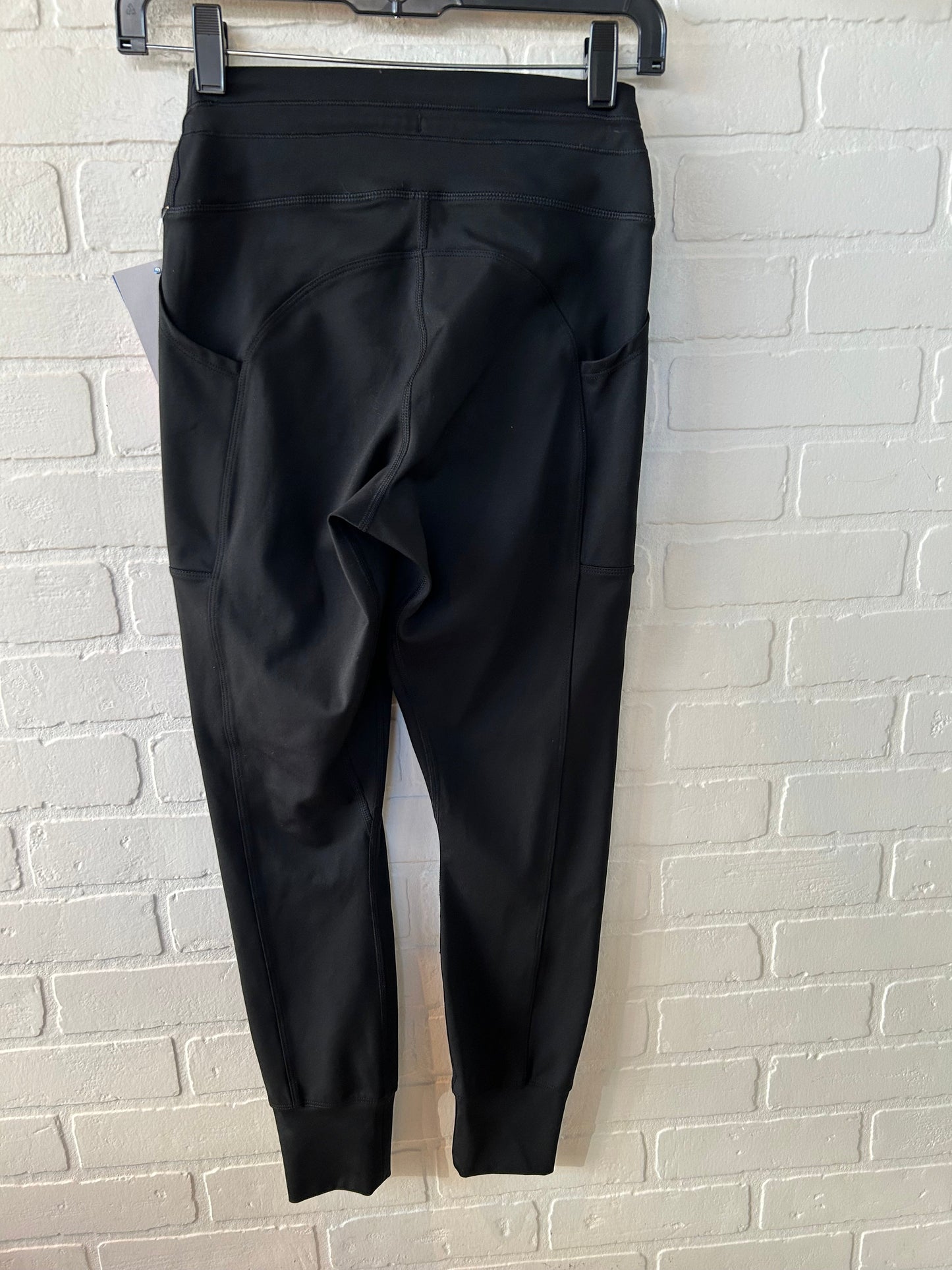 Athletic Pants By 90 Degrees By Reflex In Black, Size: 4