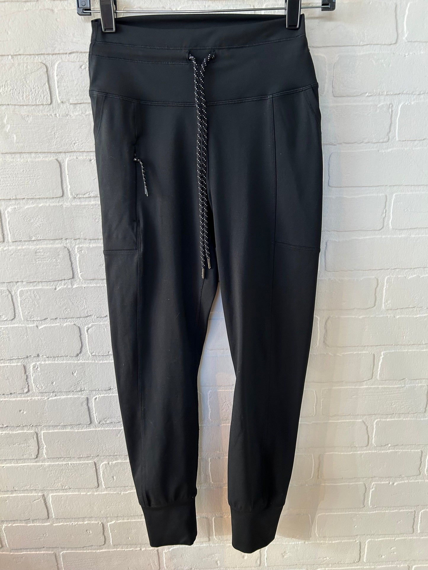 Athletic Pants By 90 Degrees By Reflex In Black, Size: 4