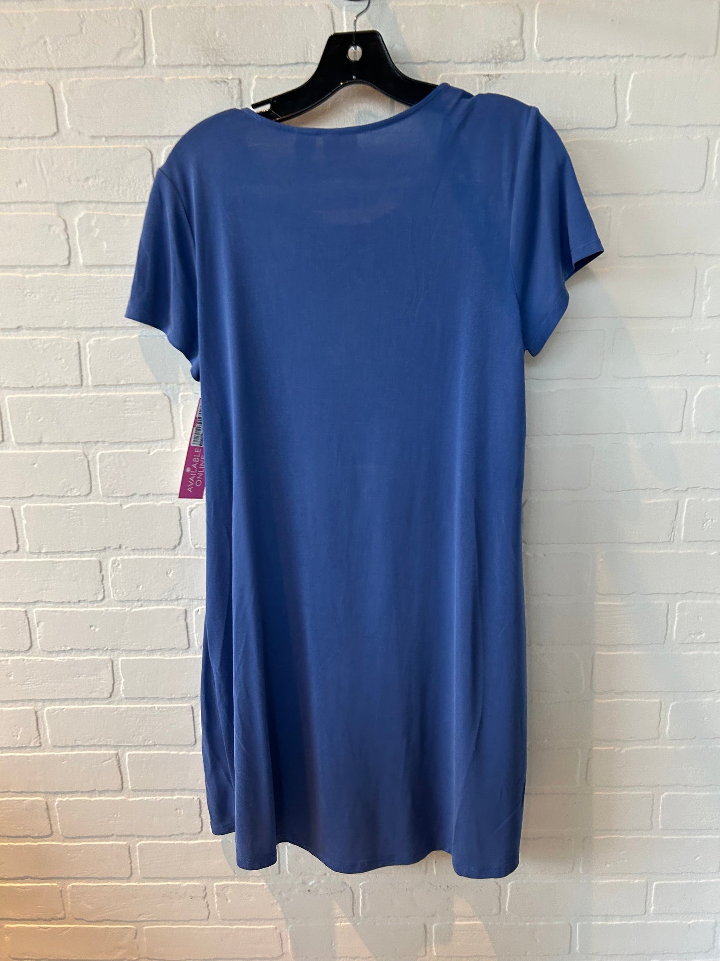 Tunic Short Sleeve By Chicos In Blue, Size: M