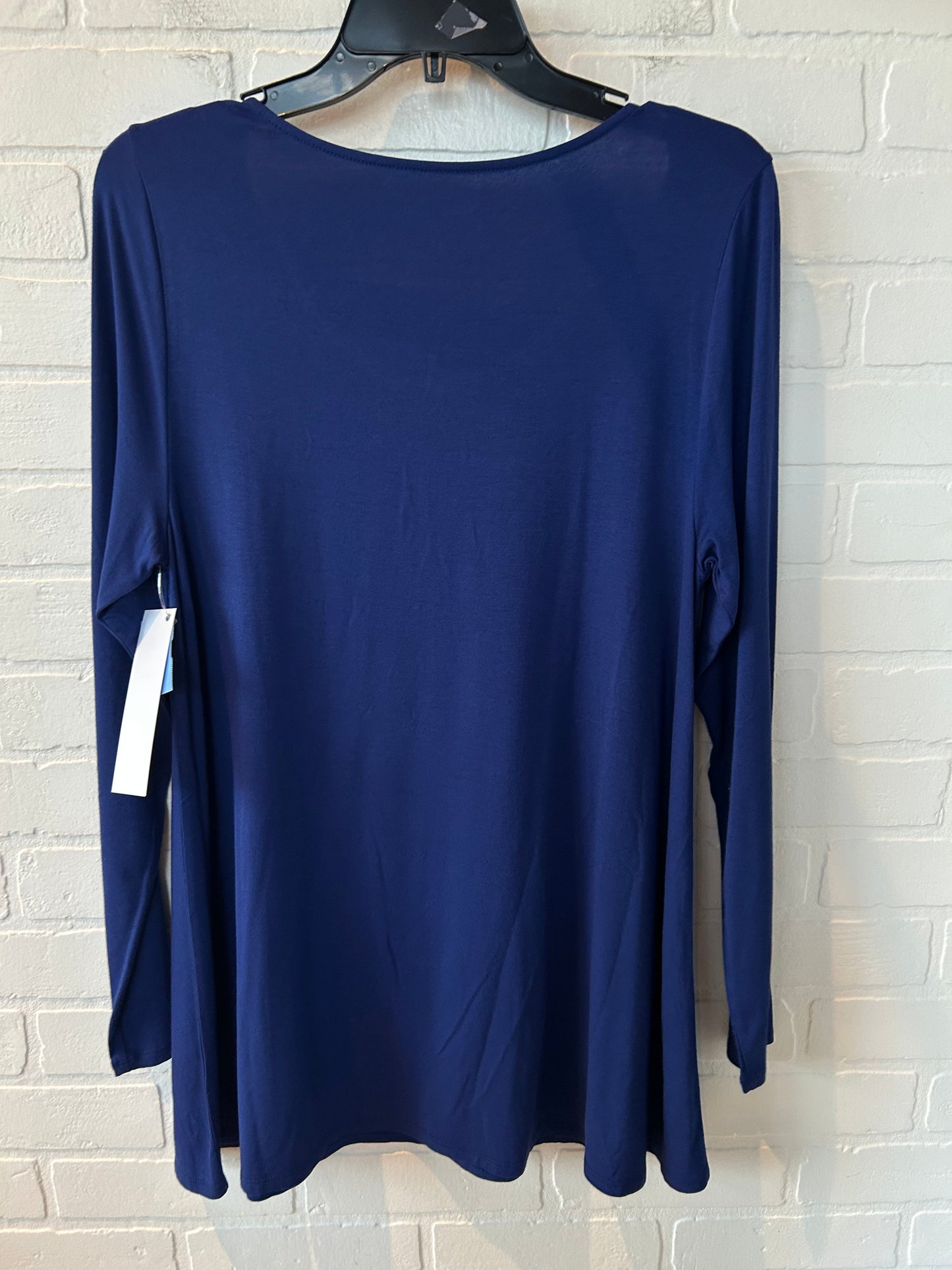 Top Long Sleeve By Soft Surroundings In Blue, Size: M