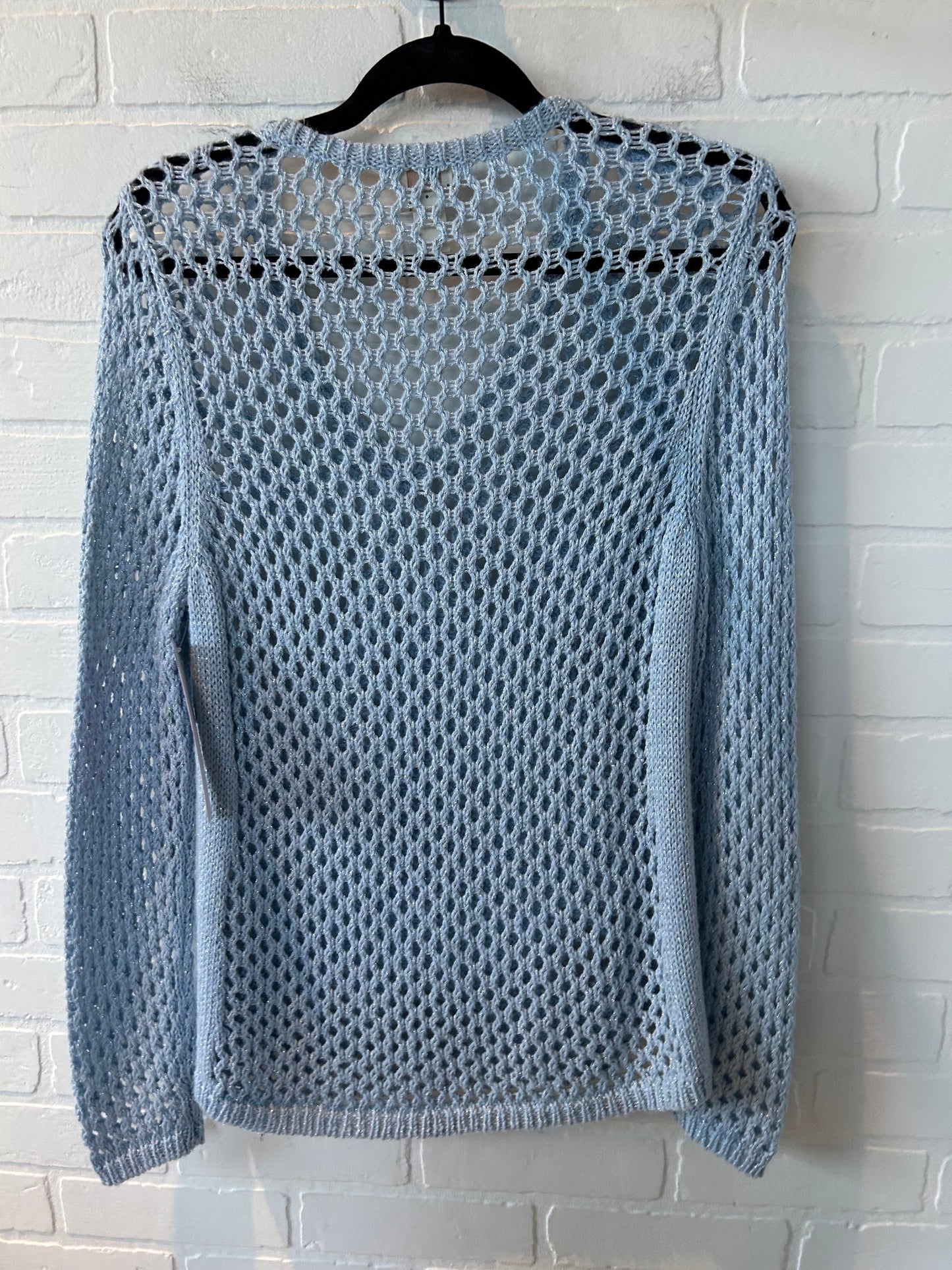 Sweater By Chicos In Blue, Size: M