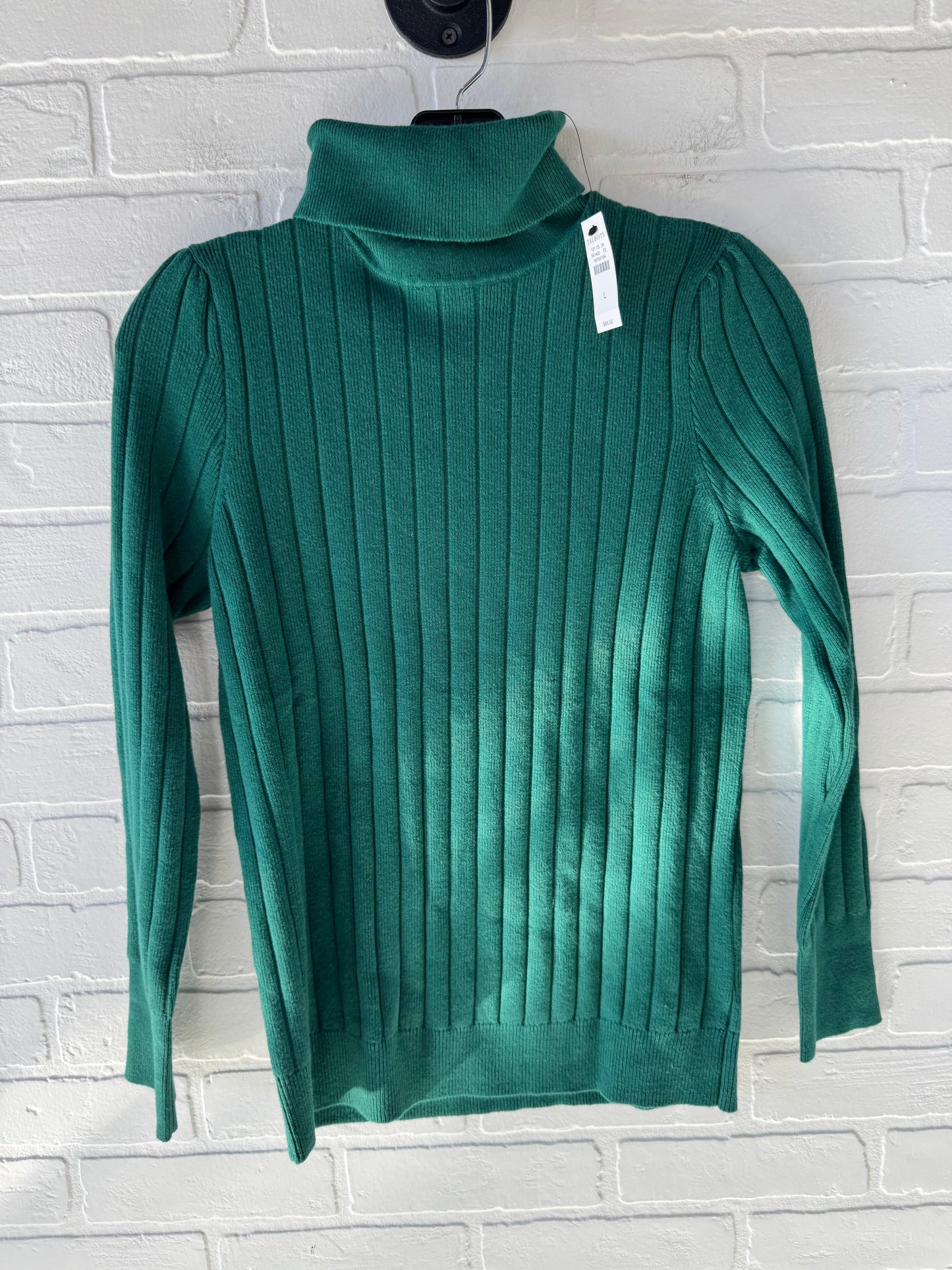 Sweater By Talbots In Green, Size: L