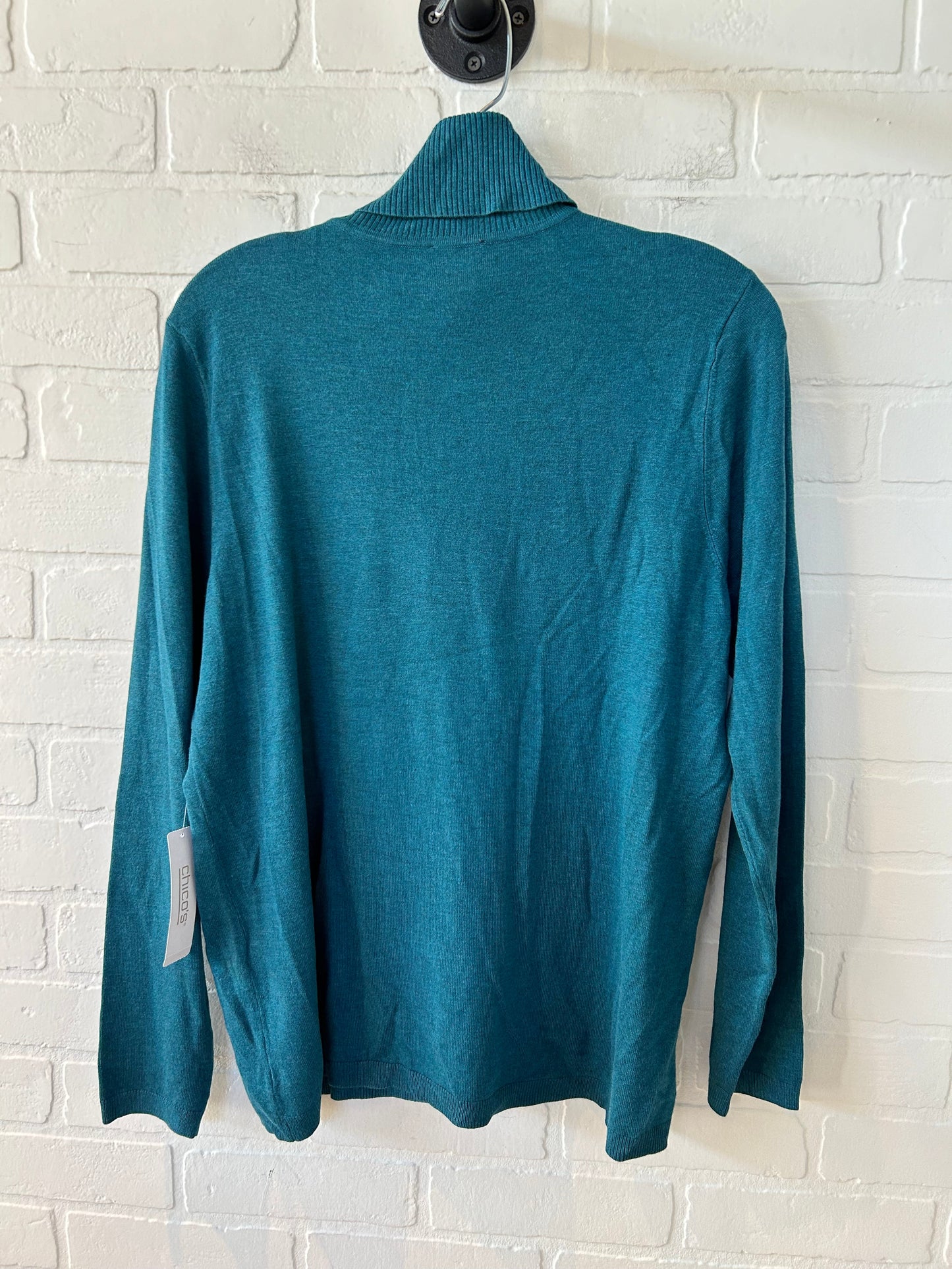 Sweater By Chicos In Blue, Size: L