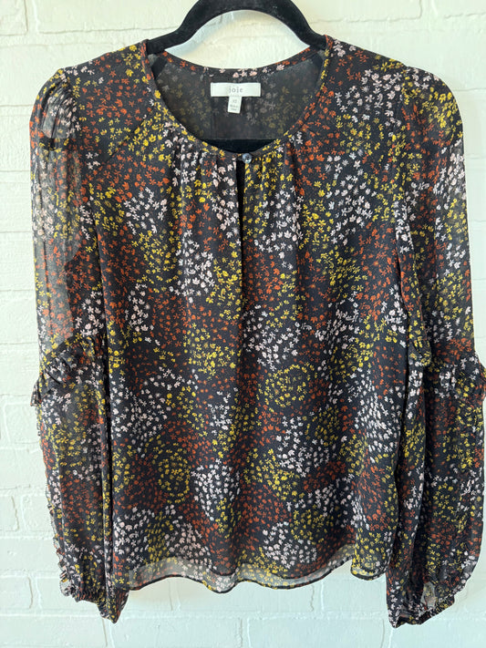 Top Long Sleeve By Joie In Black, Size: Xs