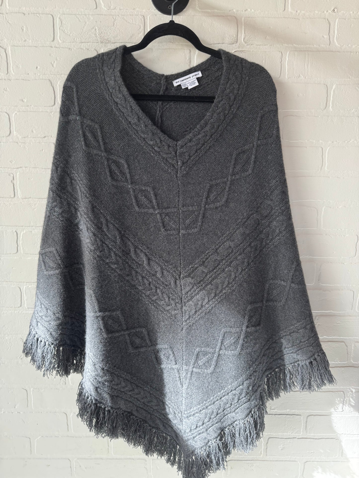 Sweater Cashmere By Cmb In Grey, Size: Osfm