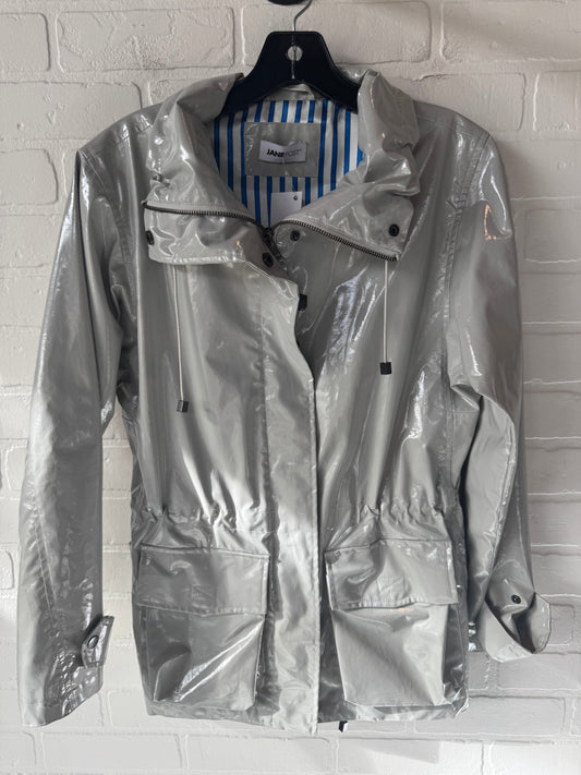 Coat Raincoat By Cma In Grey, Size: Xs